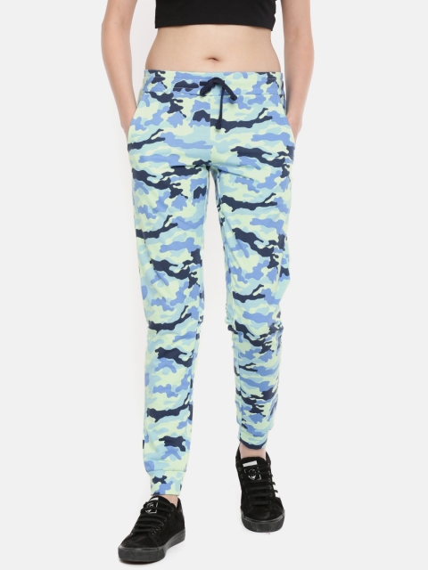 

Slumber Jill Women Navy Blue & Green Printed Joggers
