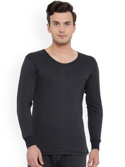 

Monte Carlo Men Black Striped Thermal Tops BBAPLMC67012_3XL