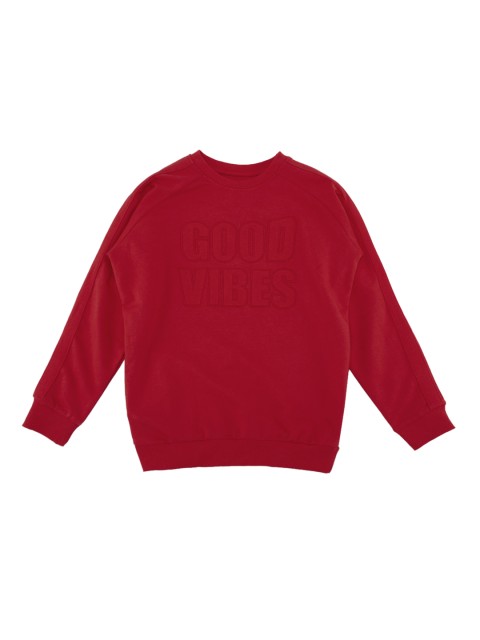 

POPPERS by Pantaloons Boys Red Printed Sweatshirt