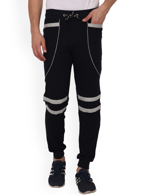 

Oneliner Men Navy Blue Slim Fit Solid Joggers