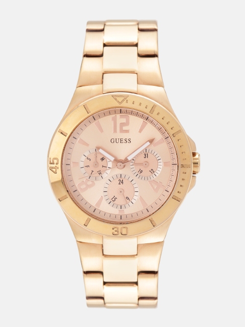 

GUESS Women Rose Gold-Toned Analogue Watch W14553L1_OR