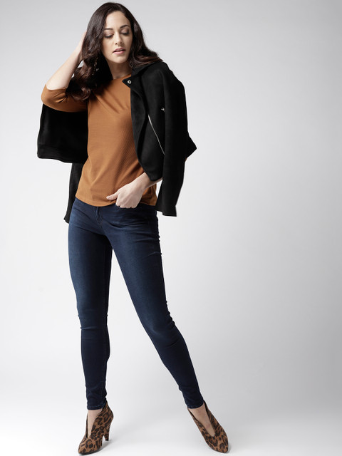 

Madame Women Brown Solid Top