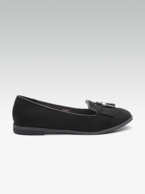 

DOROTHY PERKINS Women Black Tasselled Loafers