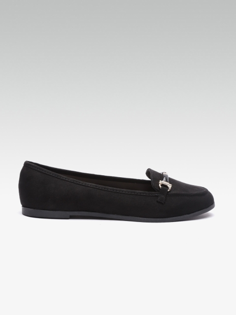

DOROTHY PERKINS Women Black Solid Ballerinas