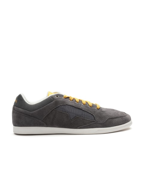 

DIESEL Men Grey Suede Sneakers