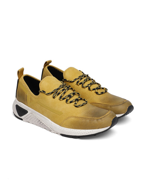 

DIESEL Men Yellow Sneakers