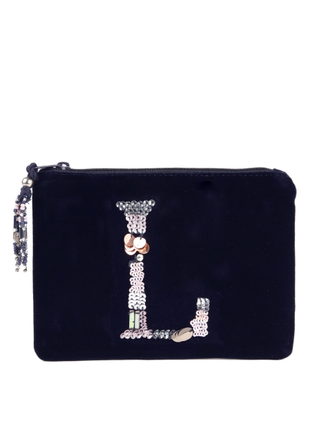 

Accessorize Navy Blue Embellished Purse