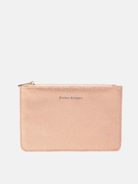 

Accessorize Rose Gold-Toned Printed Purse