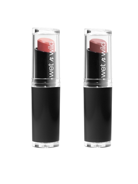

Wet n Wild Sustainable Set of Just Peachy Lip Color E903C & Bare It All MegaLast Lip Color E902C, Nude