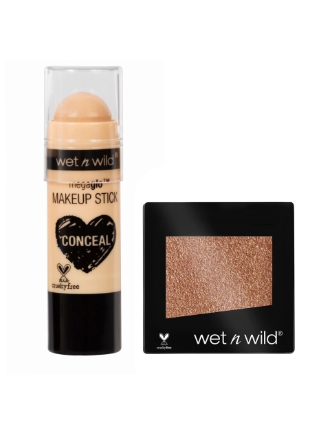 

Wet n Wild Sustainable Set of Eyeshadow & Concealer, Beige
