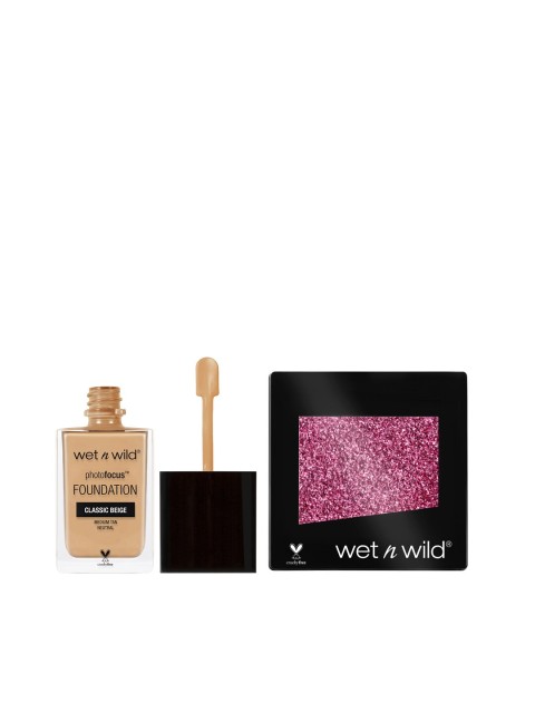 Wet n Wild Sustainable Set Of 2 Beauty Kits, Beige