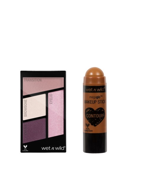 

Wet n Wild Sustainable Set Of Oaks on You Concealer & Eyeshadow, Brown