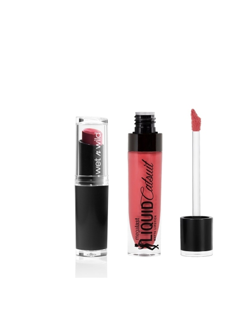 

Wet n Wild Sustainable Set Of 2 Lipsticks, Pink