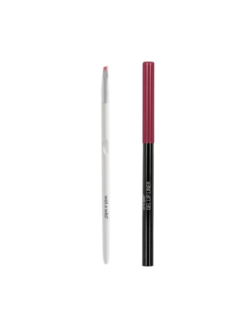 

Wet n Wild Set of Lip Liner & Make Up Brush, Purple