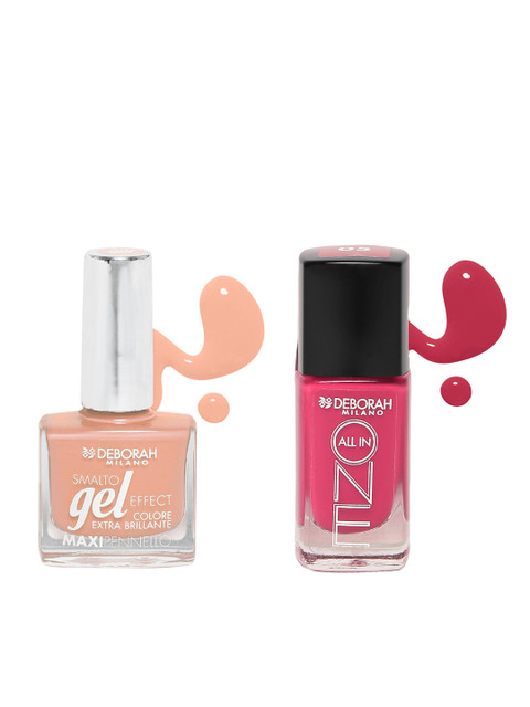 

Deborah Set Of 2 Nailpolish, Pink