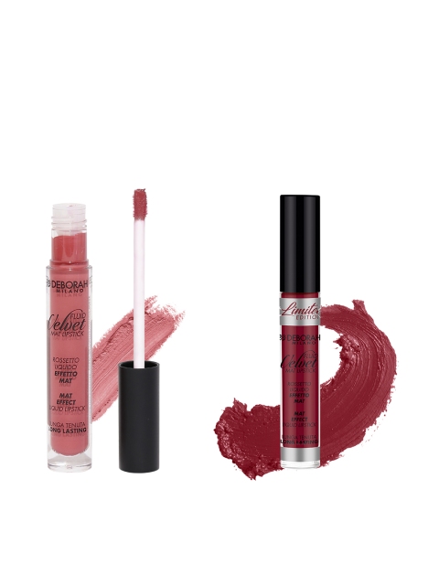 

Deborah Set Of 2 Lipsticks, Purple