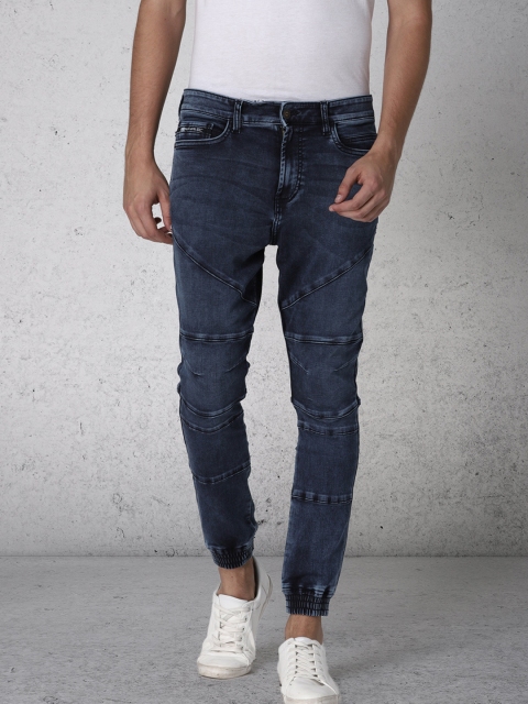 

Ecko Unltd Men Blue Jogger Fit Mid-Rise Clean Look Stretchable Jeans