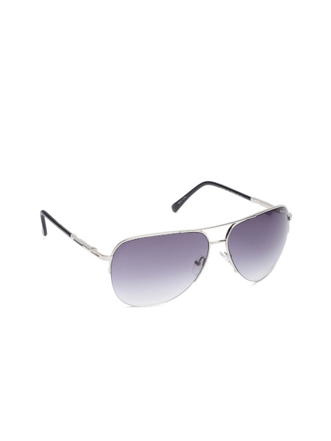 

Kenneth Cole Unisex Grey Aviator Sunglasses KC1098 63 10B