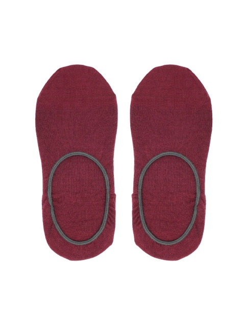 

Soxytoes Men Maroon Solid Shoe Liners