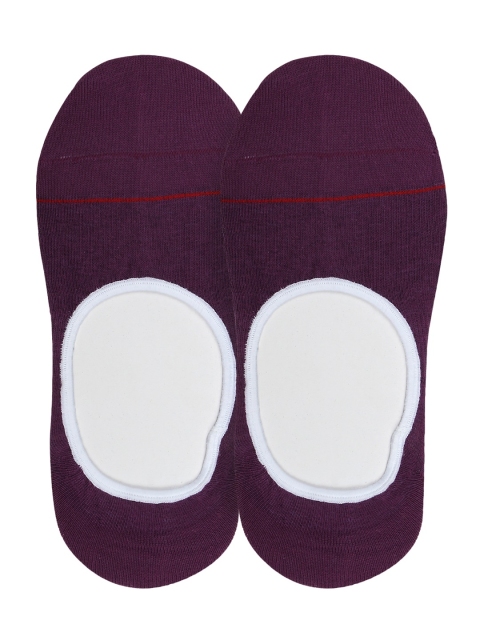 

Soxytoes Men Purple Solid Shoe Liners
