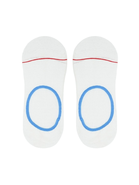 

Soxytoes Men White Solid Shoe Liners