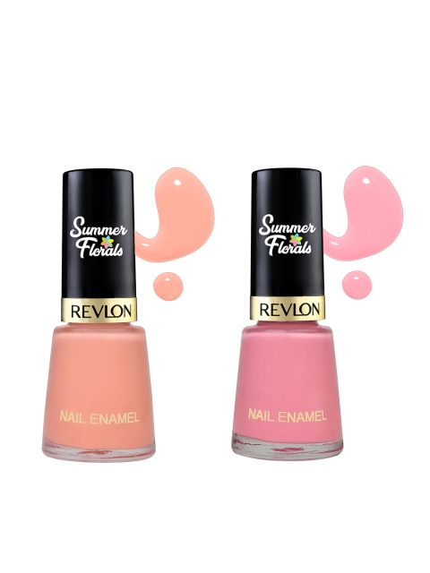 

Revlon Set Of 2 Nail Enamel, Pink