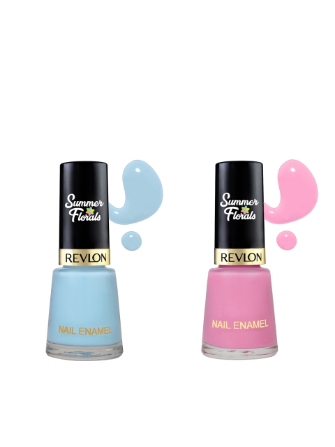 

Revlon Set Of 2 Nail Enamel, Blue