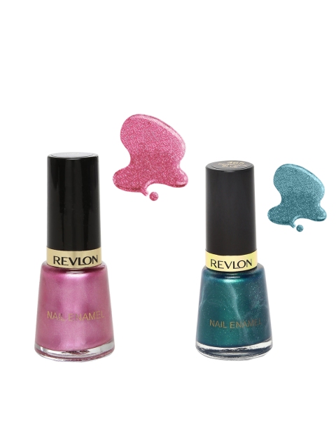 

Revlon Set Of 2 Nail Enamel, Pink