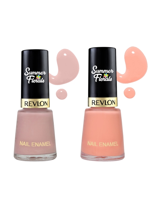 

Revlon Set Of 2 Nail Enamel, Peach