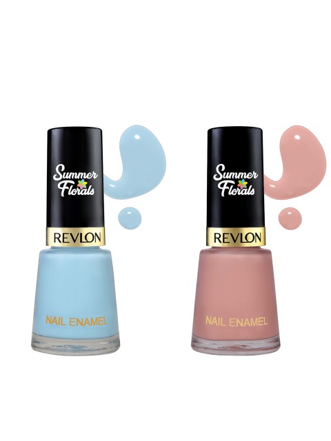 

Revlon Set Of 2 Nail Enamel, Blue