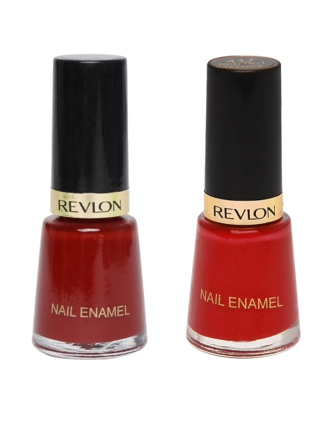 

Revlon Set Of 2 Nail Enamel, Red