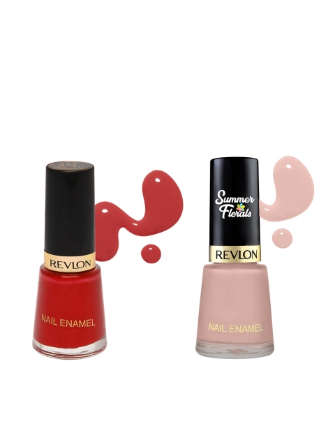 

Revlon Set of 2 Nail Enamels, Red