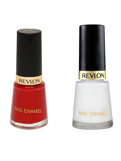 

Revlon Red Hot Tamale Nail Enamel 417 & Summer Florals White Star Nail Enamel 569 Set