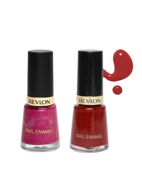 

Revlon Set of 2 Nail Polishes, Pink