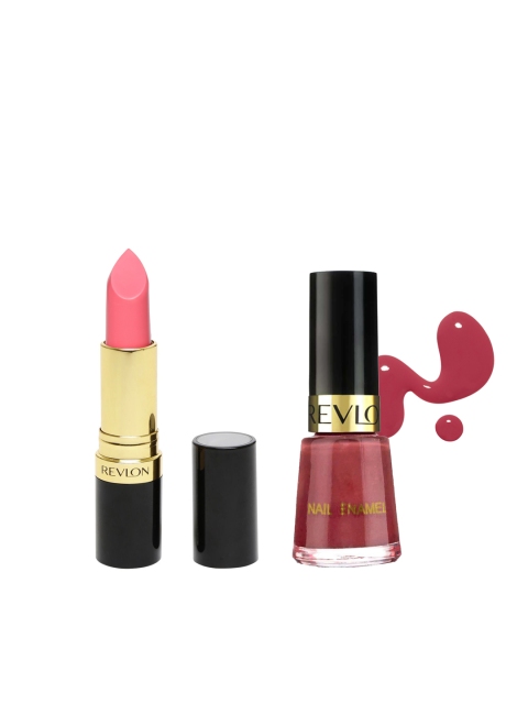 

Revlon Set of Lipstick & Nail Polish, Pink