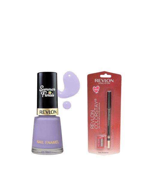 

Revlon Set of Nail Polish & Eyeliner, Black