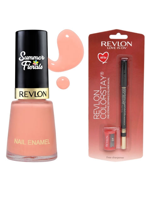 

Revlon Colorstay One-Stroke Eyeliner Kajal & Nail Enamel, Black