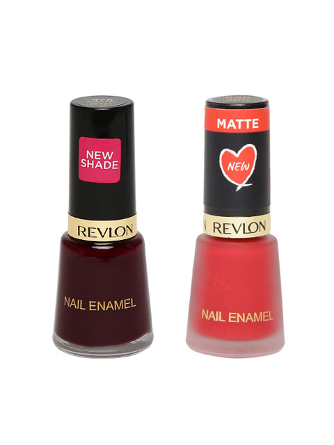 

Revlon Set of 2 Nail Enamel, Red