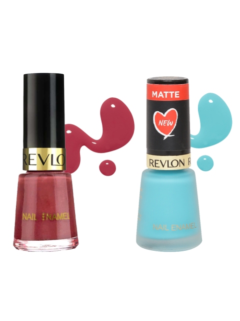 

Revlon Set of 2 Nail Polish, Blue