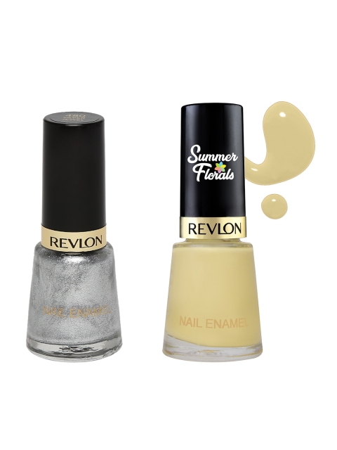 

Revlon Set of 2 Nail Enamels, Silver