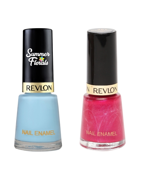

Revlon Set Of 2 Nail Enamel, Blue