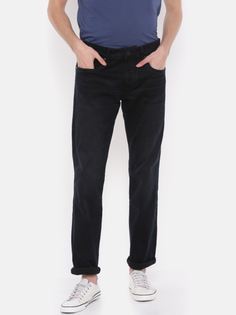 

Jack & Jones Men Blue Regular Fit Low-Rise Clean Look Stretchable Jeans
