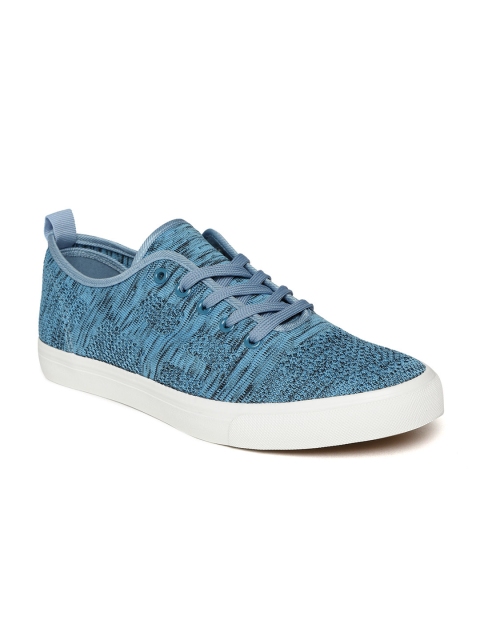 

Aeropostale Men Blue Patterned Sneakers