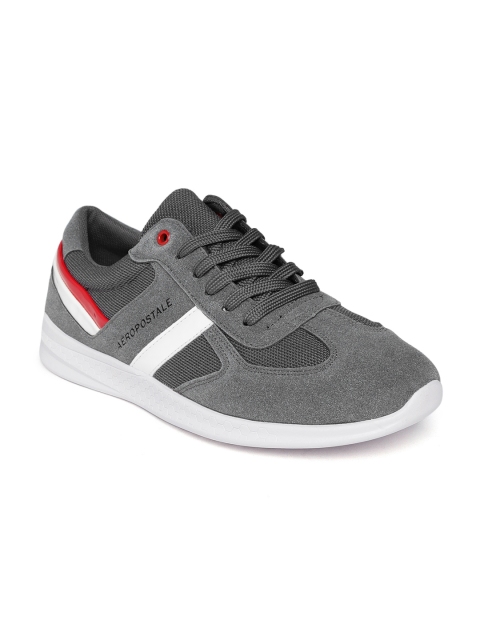 

Aeropostale Men Charcoal Grey Sneakers