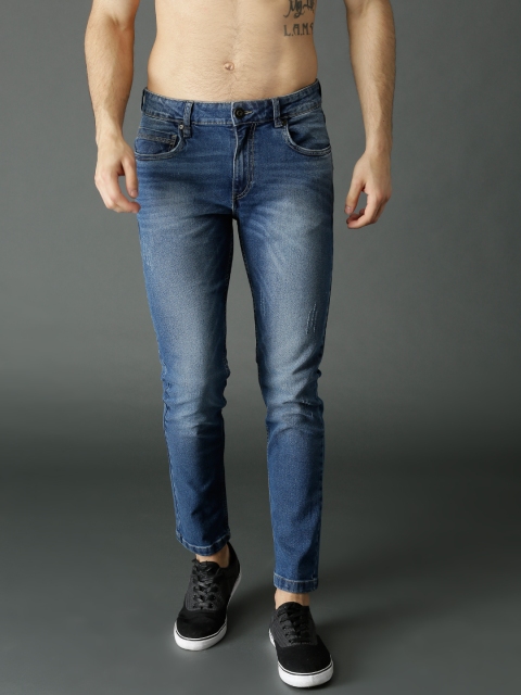

Roadster Men Blue Skinny Fit Mid-Rise Clean Look Stretchable Jeans