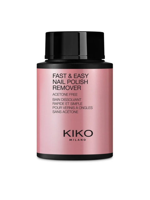 

KIKO MILANO Fast and Easy Nail Polish Remover 75 ml, Black