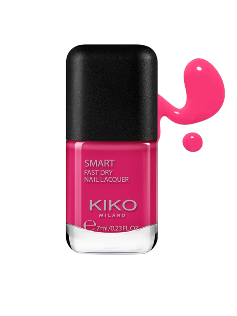 

KIKO MILANO 18 Magenta Smart Fast Dry Nail Lacquer 7 ml, Pink