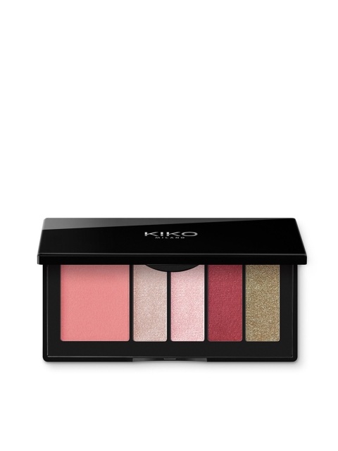 

KIKO MILANO Smart Eyes And Cheeks Palette - 04 Burgundy Expression, Multi