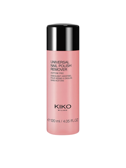 

KIKO MILANO New Universal Nail Polish Remover 120 ml, Pink