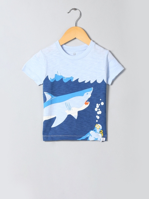 

GAP Boys Blue Graphic T-Shirt